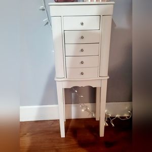 Vintage jewelry armoire